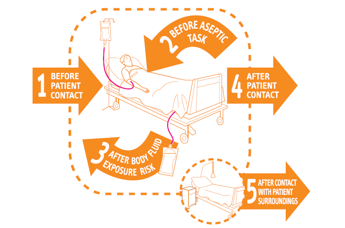Illustration taken from WHO Guidelines on Hand Hygiene in Health Care (illustration)