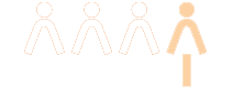 Tres de cada cuatro pacientes (icono)