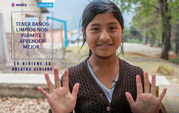 Essity and UNICEF in Mexico collaborate on hygiene issues (photo)