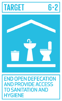 SDG Target 6.2 (icon)