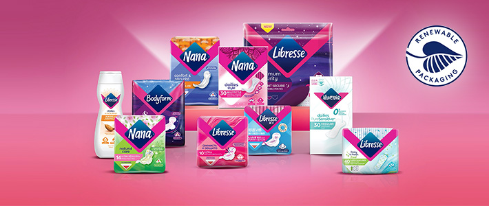 Libresse Renewable Packaging (photo)