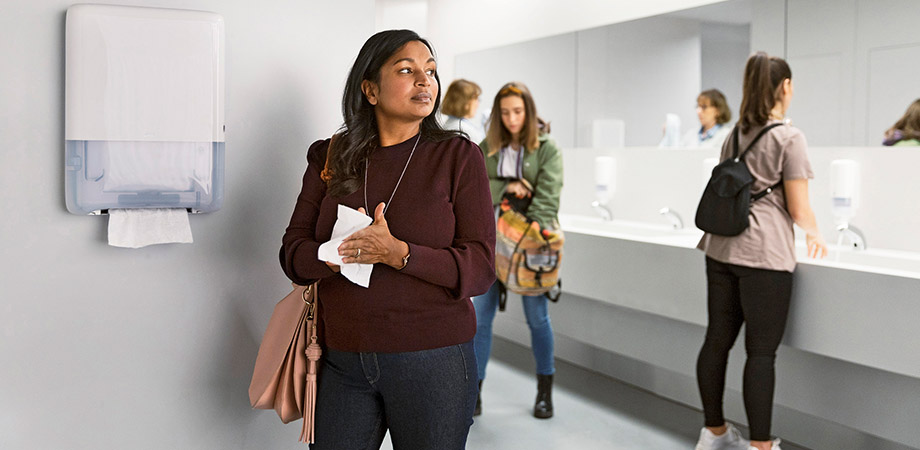 The Tork PeakServe family is continuing to grow and now available as standard and mini dispensers and as adapters for recessed towel cabinets. This enables customers to increase efficiency by using the same paper hand towel refill across the entire facility. (photo)