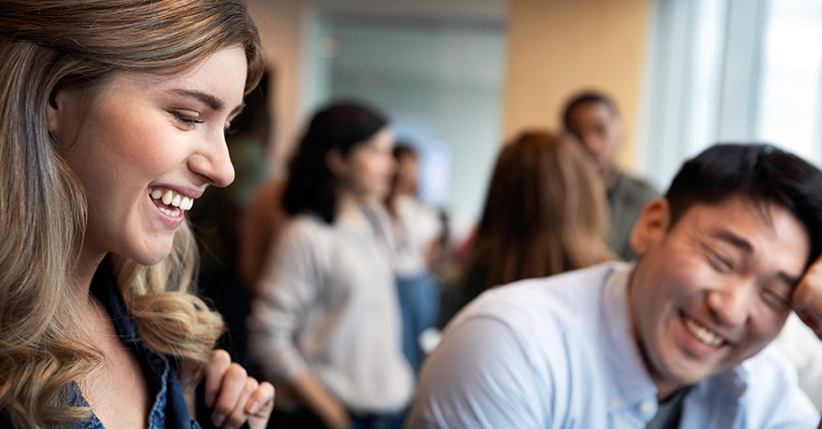 Essity employees in a meeting (photo)