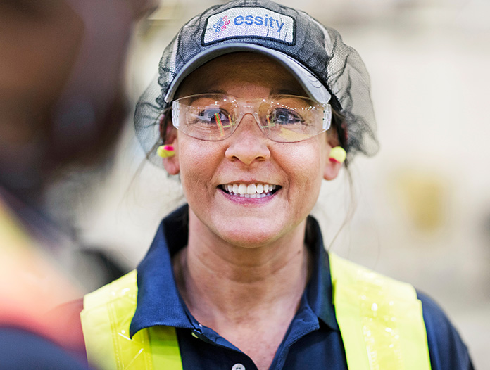Essity employee (photo)