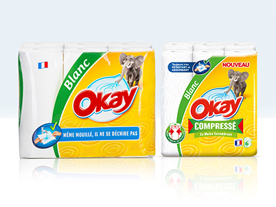 Okay Compress&eacute;&rsquo;s kitchen rolls (photo)
