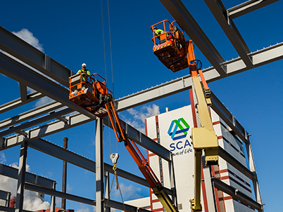 Expansion of the &Ouml;strand pulp mill (photo)